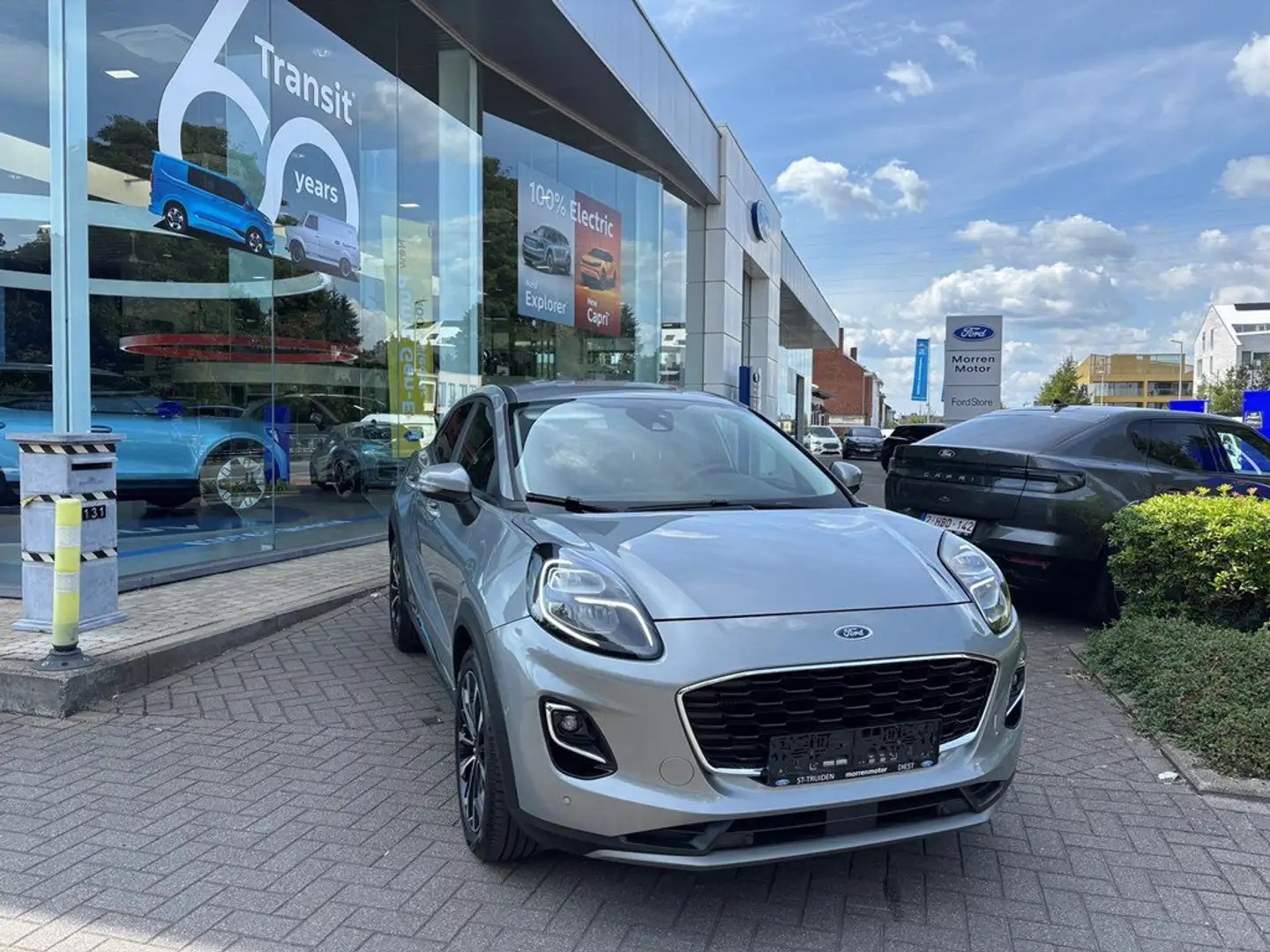 Ford Puma TITANIUM X MHEV Ecoboost 125PK OC3184 Argent - 1