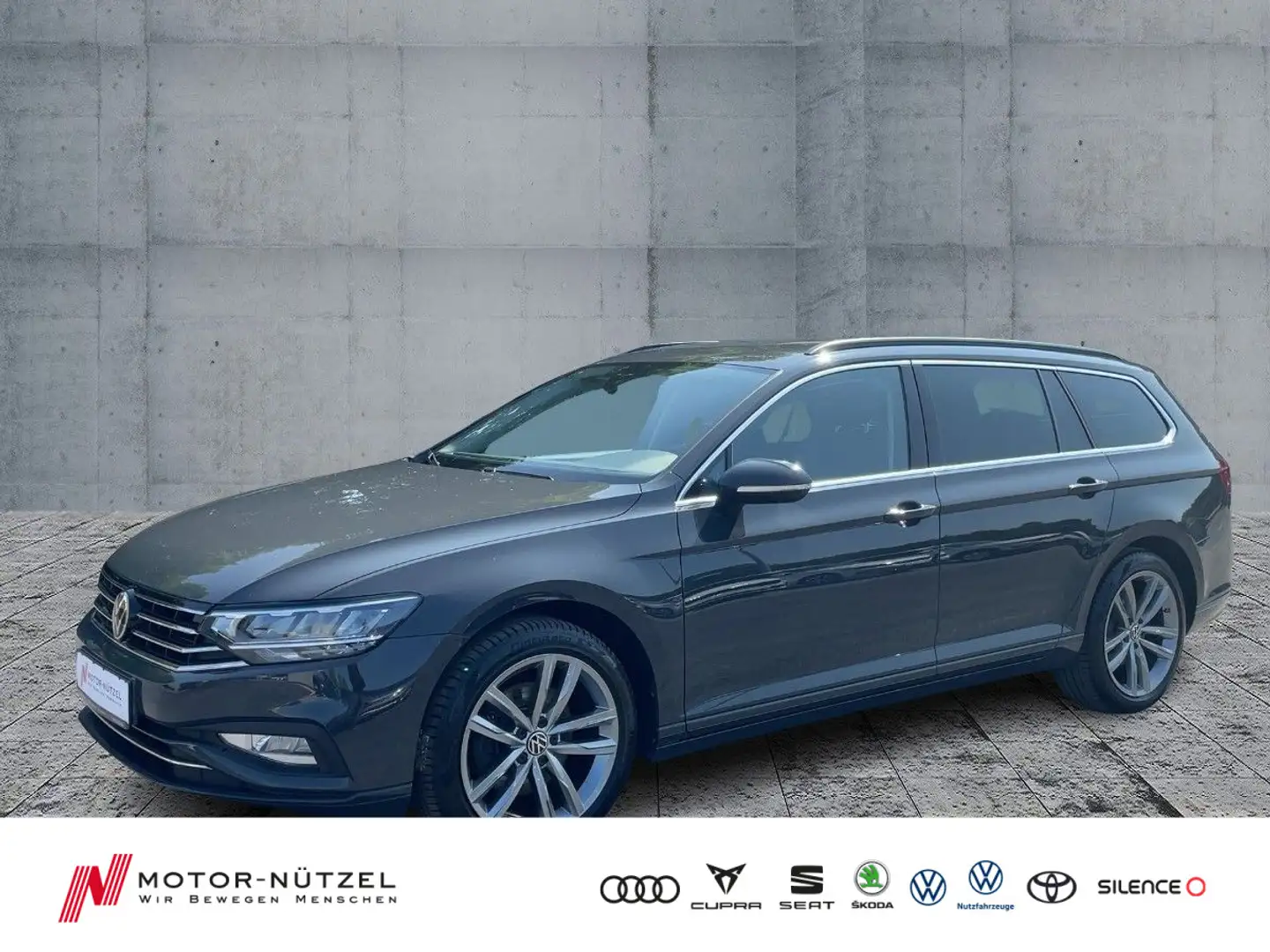 Volkswagen Passat Variant 2.0 TDI DSG 4M BUSINESS LED+NAVI Gris - 1