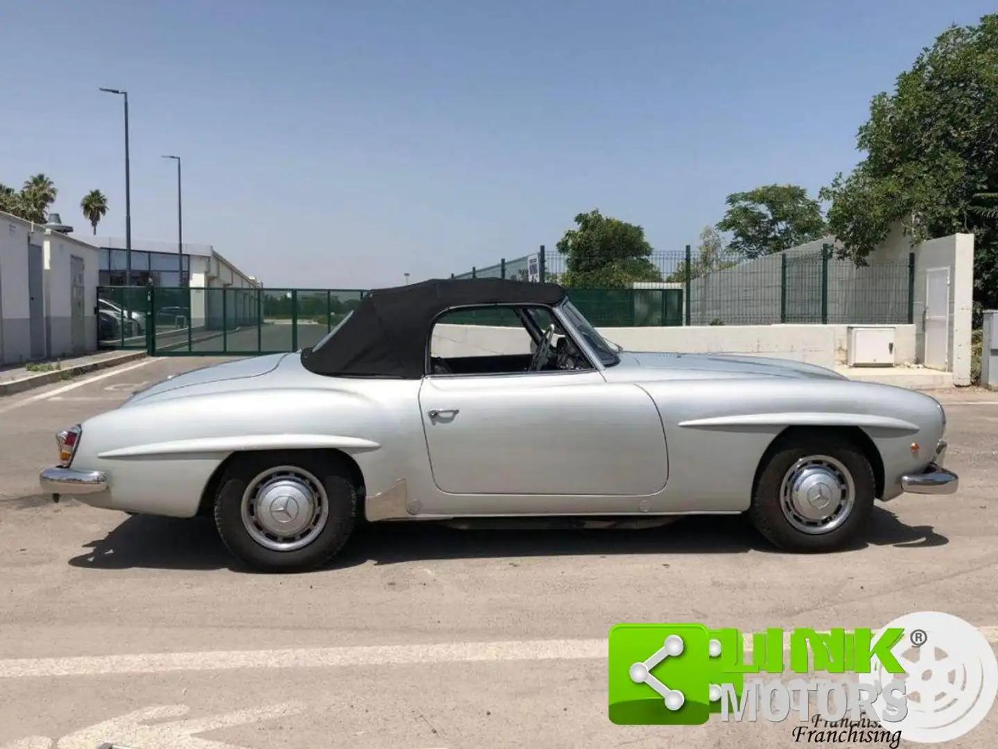Mercedes-Benz 190 SL / Targa Oro / Matching N. / Visibile a Bari Argento - 2