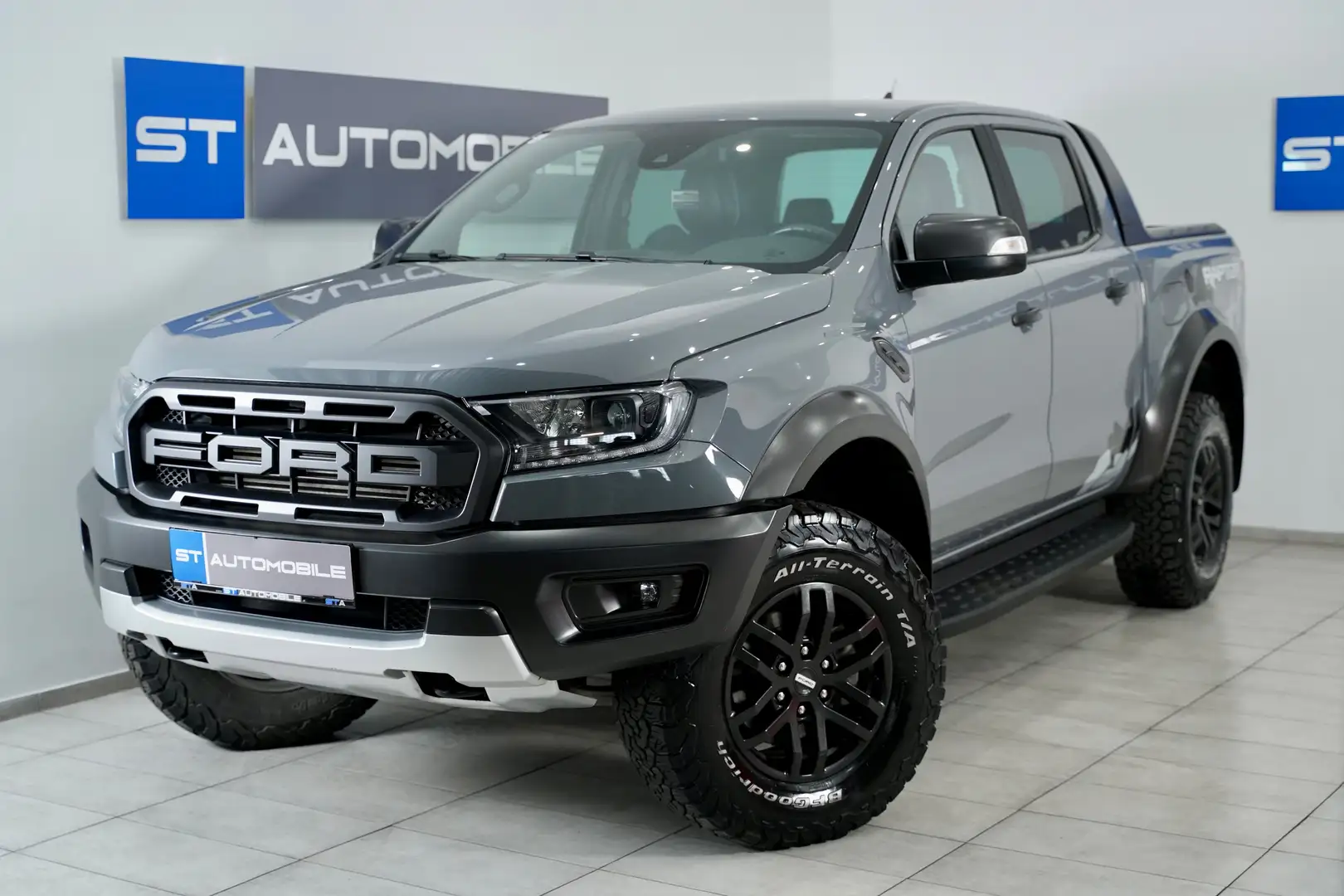 Ford Ranger Raptor DK 4x4 // 1.BESITZ // AHK // STANDHEIZUNG // Grau - 1