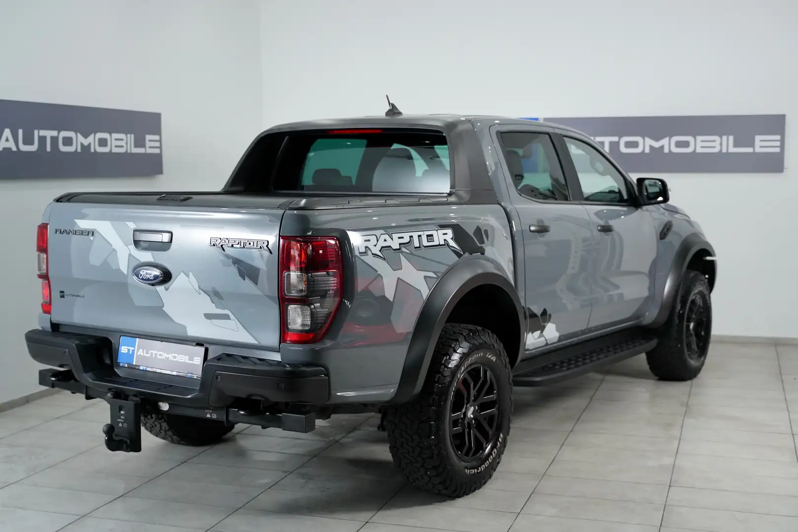 Ford Ranger Raptor DK 4x4 // 1.BESITZ // AHK // STANDHEIZUNG // Grau - 2