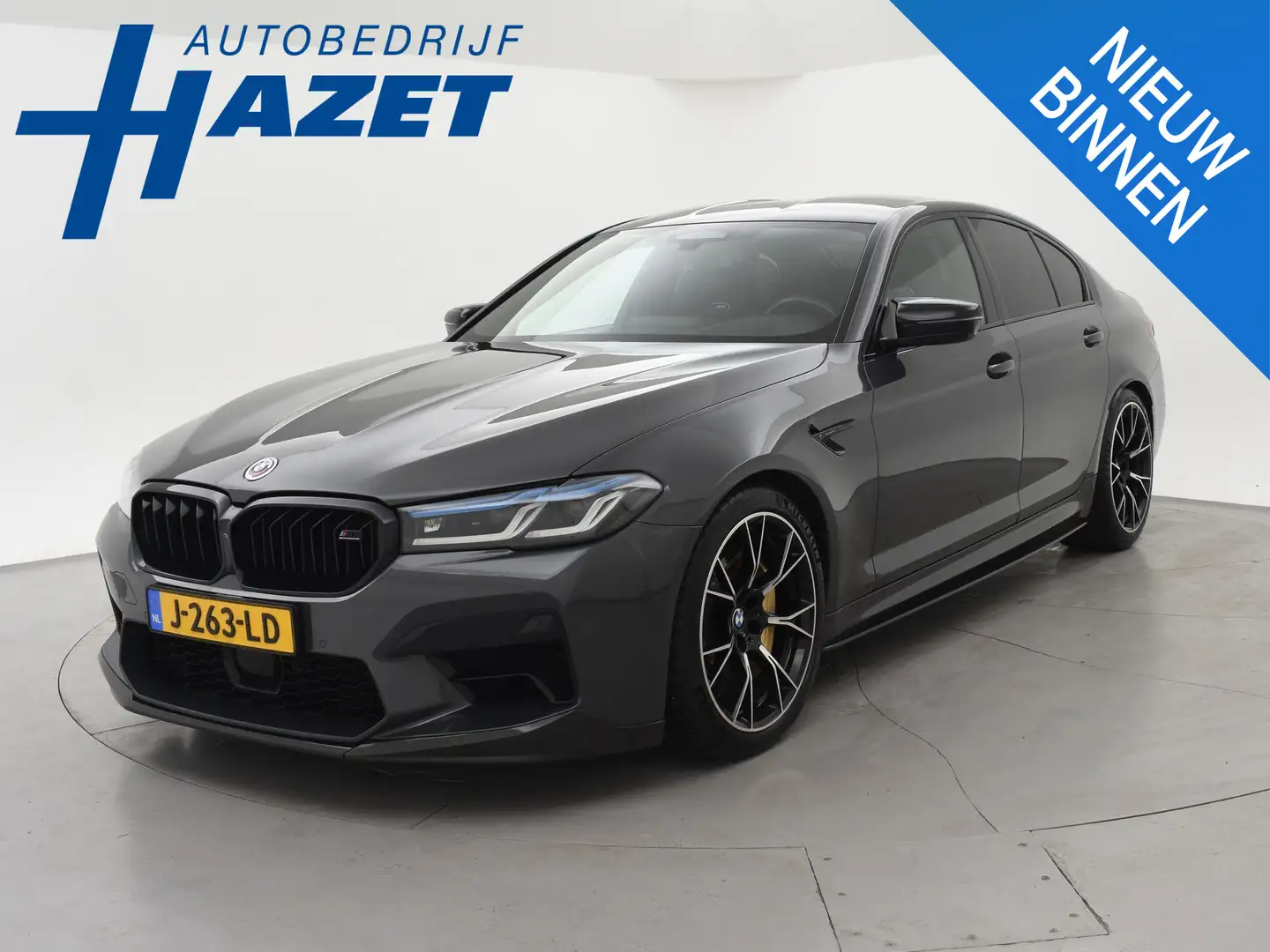 BMW M5 COMPETITION 740 PK FACELIFT MODEL ORIGINEEL NEDERL Gris - 1