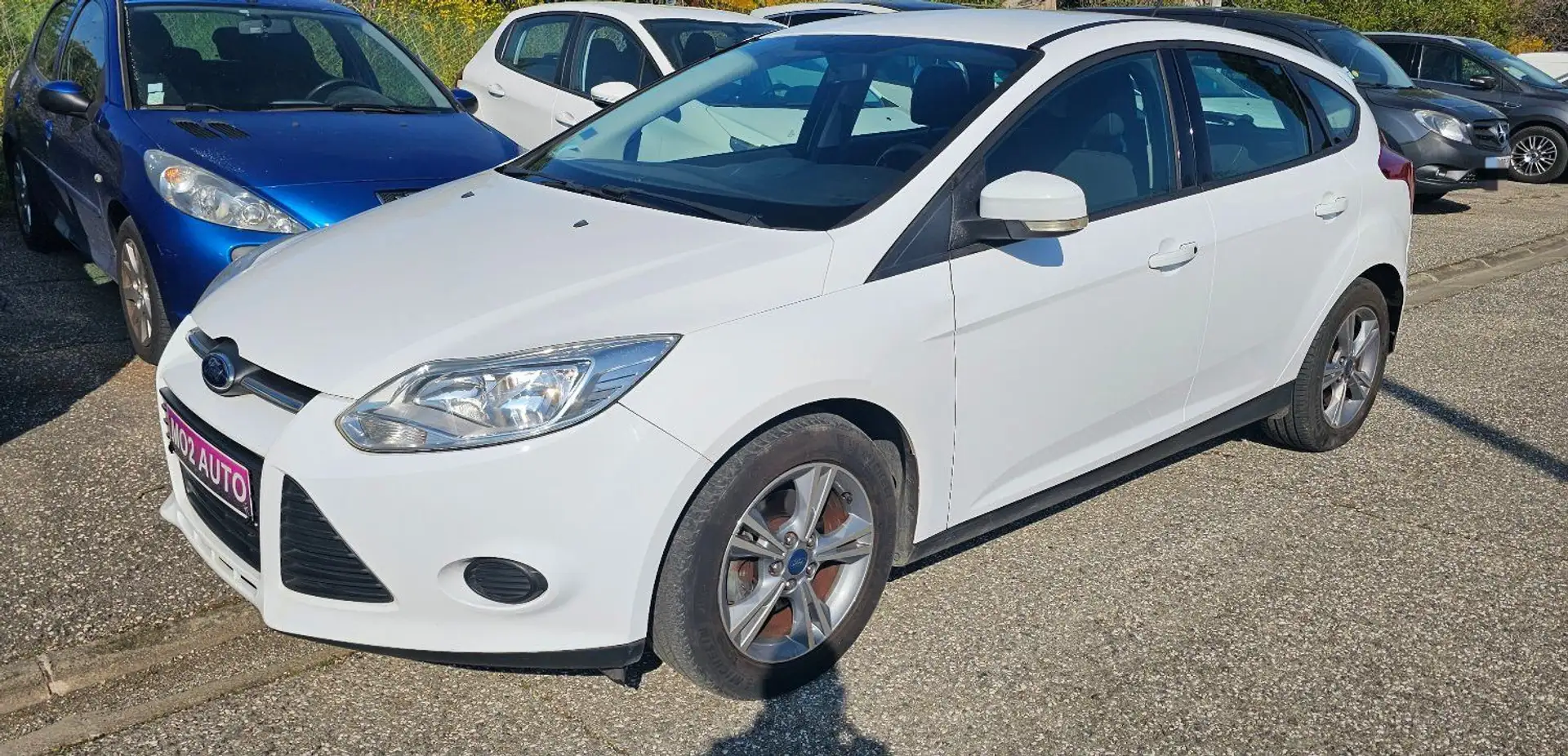 Ford Focus 1.0 ECOBOOST 100CH EDITION 2014 139.000KMS CLIM RE Alb - 1