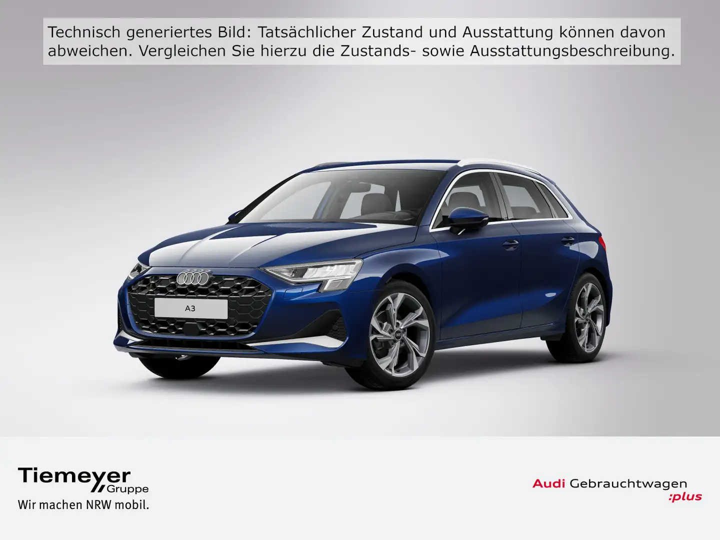 Audi A3 30 TFSI ADVANCED LM18 STHZG KAMERA Blau - 1