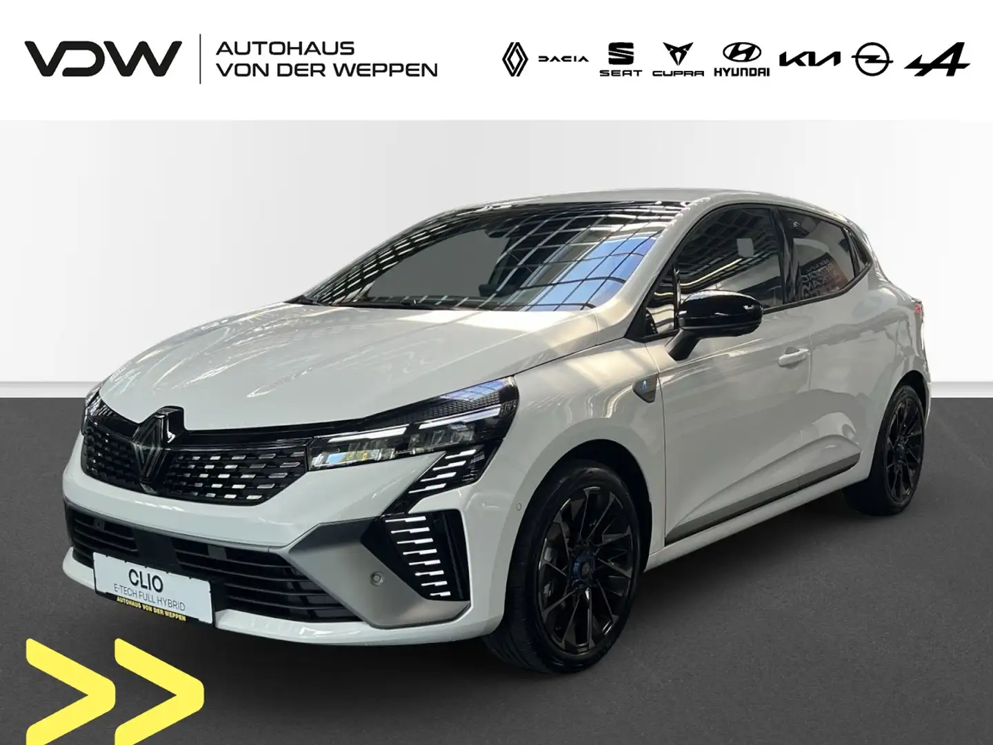 Renault Clio V Esprit Alpine E-TECH Full Hybrid 145 Klima Navi Weiß - 1
