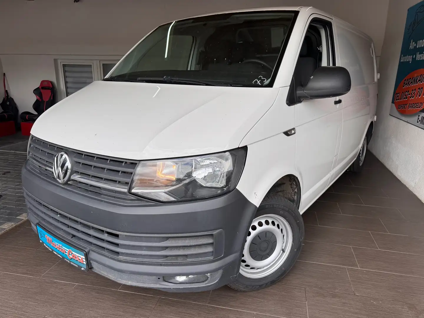Volkswagen T6 Transporter Zahnriemen NEU Klima TÜV 08/2027 LKW-Zulassung Weiß - 1