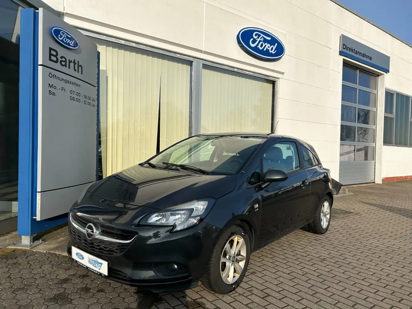 Opel Corsa E 1.2 Active LM PDC SHZ Winterp. Grau - 2