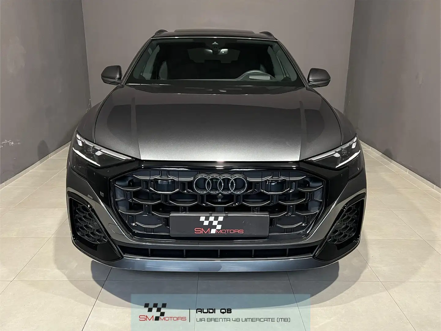 Audi Q8 3.0 tdi mhev S line quattro 286cv PRONTA CONSEGNA Gris - 2