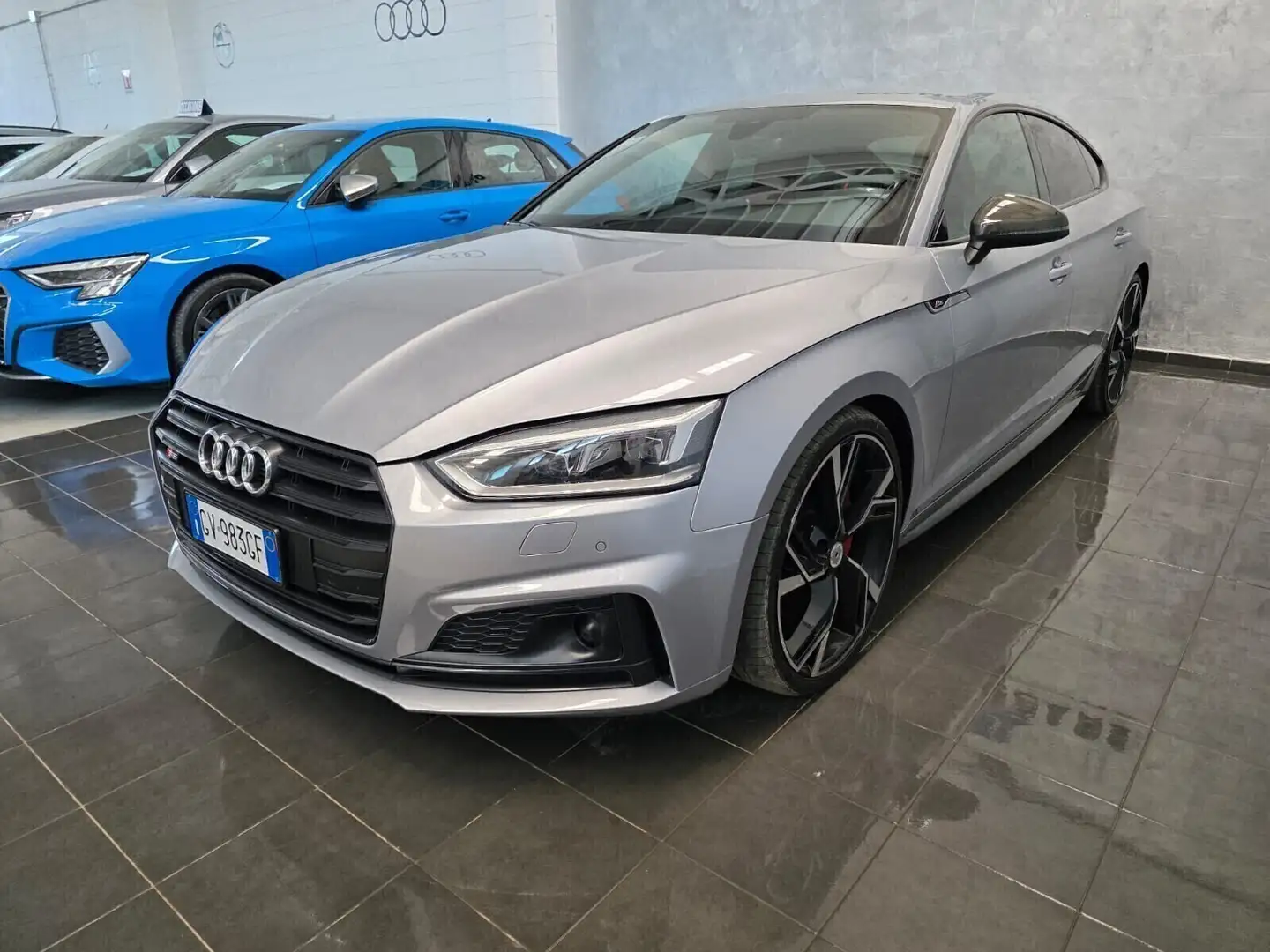 Audi S5 3.0 TFSI quattro tiptronic Business STAGE 2 470 CV Grigio - 2