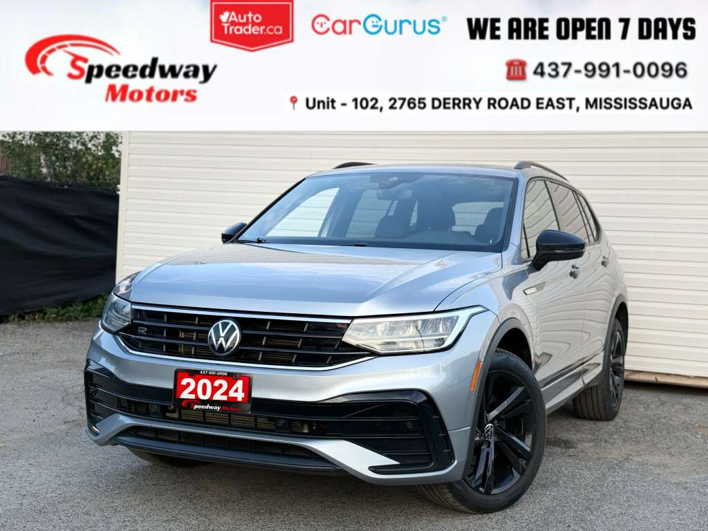 2024 Volkswagen Tiguan Comfortline R-Line Black Edition/ NO ACCIDENT/ LEA