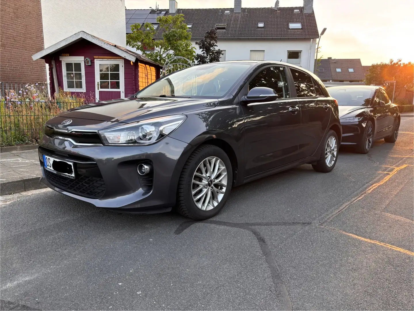 Kia Rio 1.2Dream-Team Edition/Anthrazitgrau Metallic/ TOP! Gris - 1