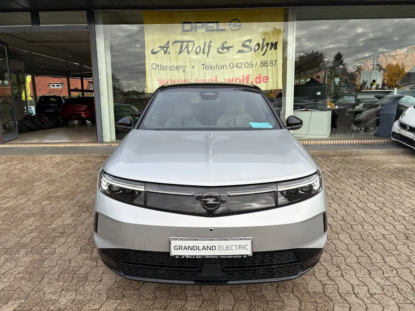 Opel Grandland X Grandland Elektro GS AT 73 kWh +NAVI+HUD+AHK+PDC Silber - 2