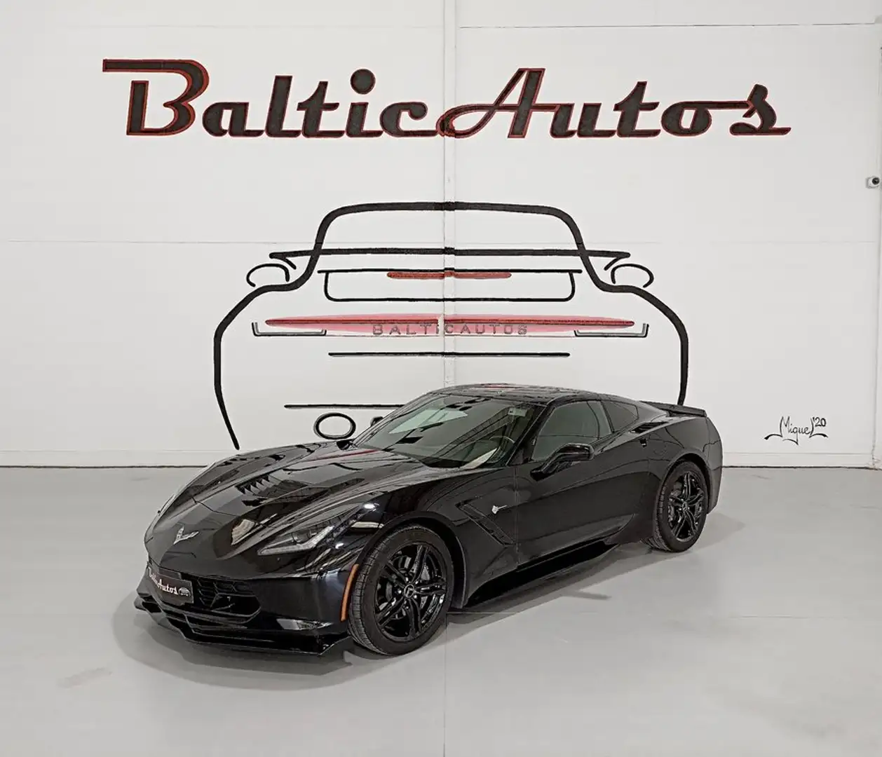 Corvette C7 Schwarz - 1
