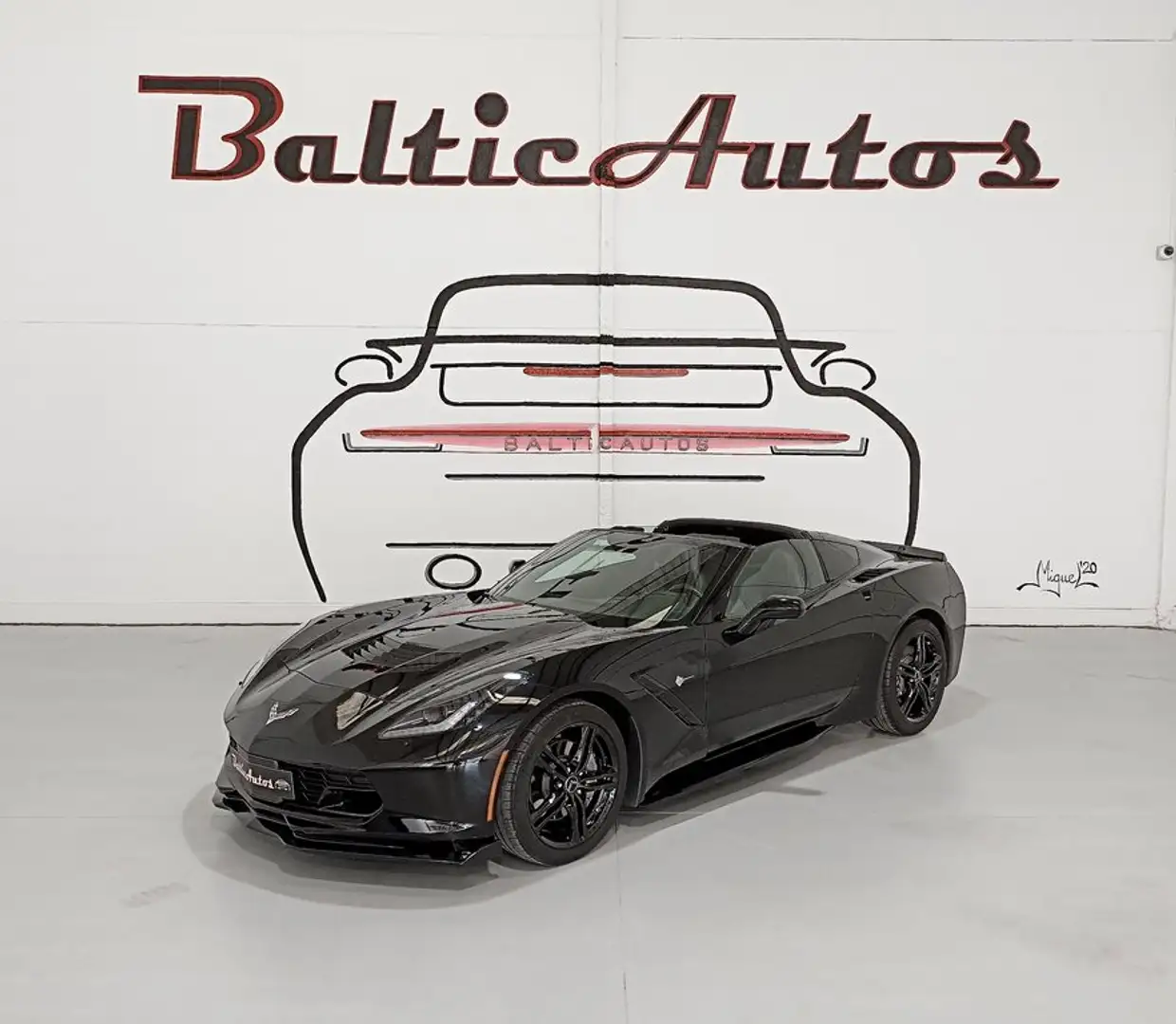 Corvette C7 Schwarz - 2