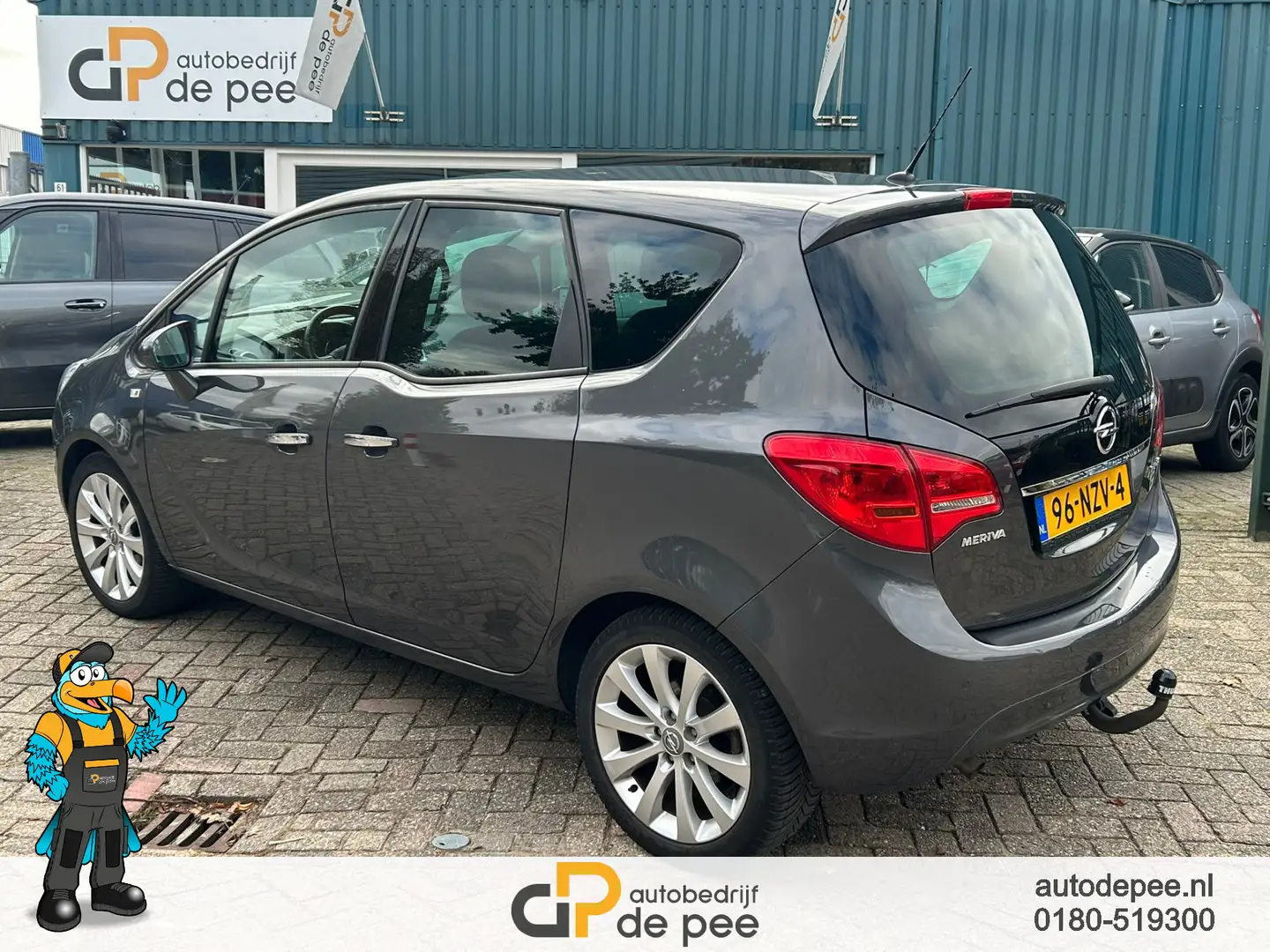 Opel Meriva 1.4 Turbo Cosmo GARANTIE/CLIMA/PDC/TREKHAAK/EL.RAM Gris - 2