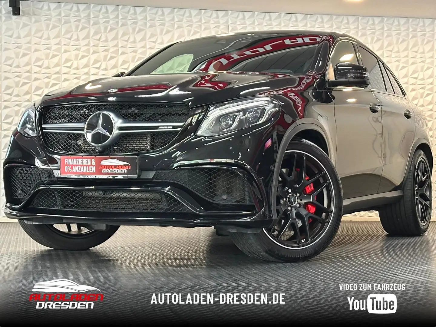 Mercedes-Benz GLE 63 AMG GLE63S *AMG 4M COUPE N8 LED#AHK#ACC#PANO#SPUR#SH Schwarz - 1