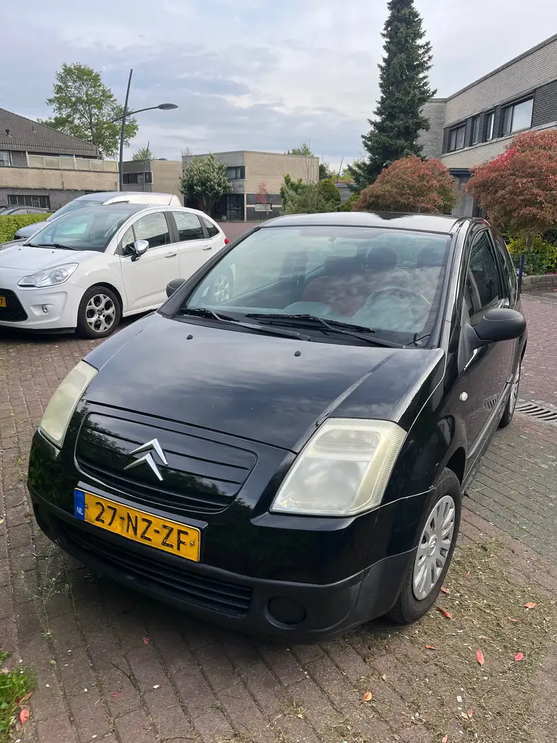 Citroen C2 1.4i Ligne Prestige Zwart - 1