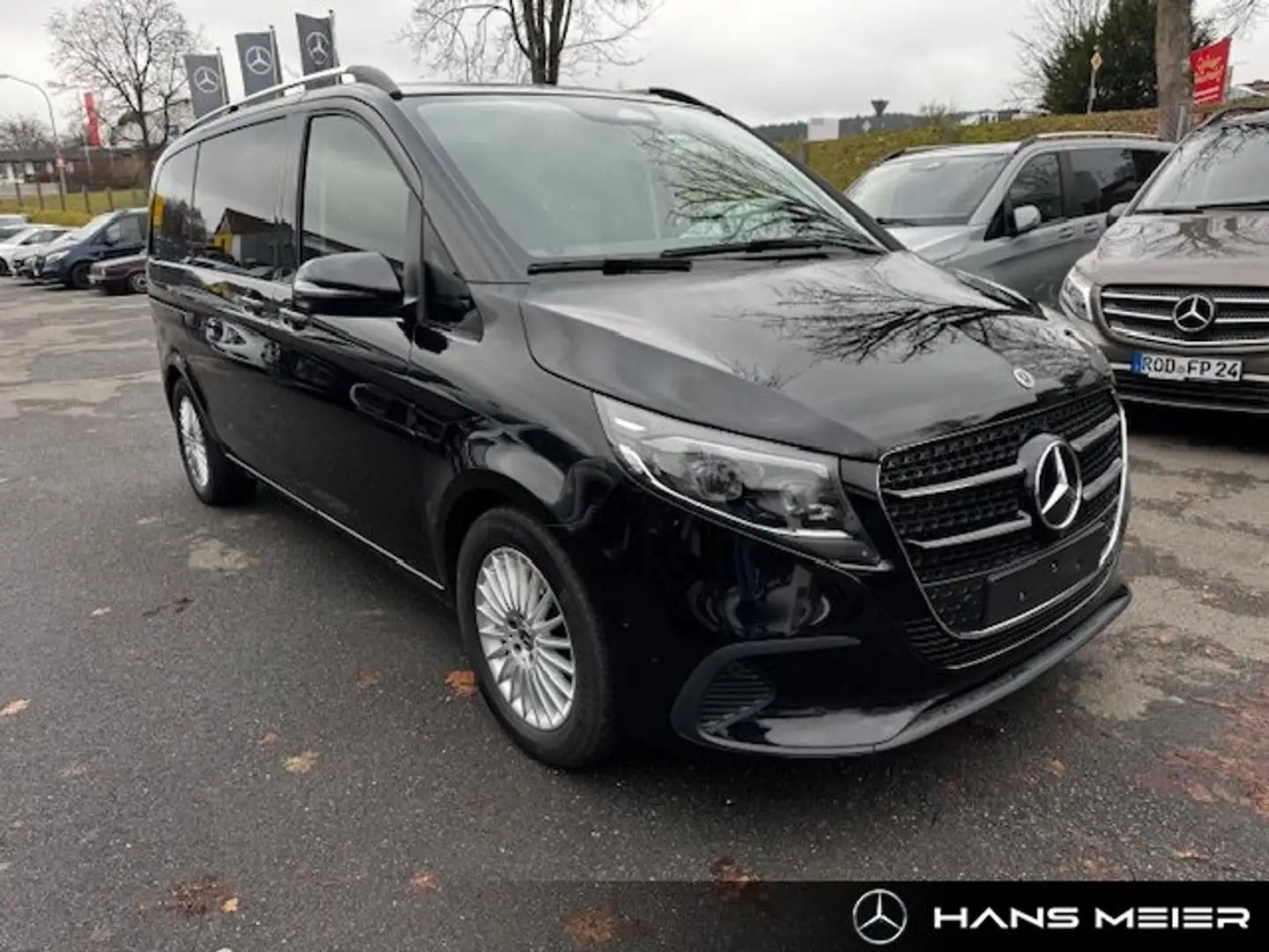 Mercedes-Benz V 300 V 300 d STYLE Kompakt AHK MOPF 6Sitz 360° Kamera Schwarz - 2