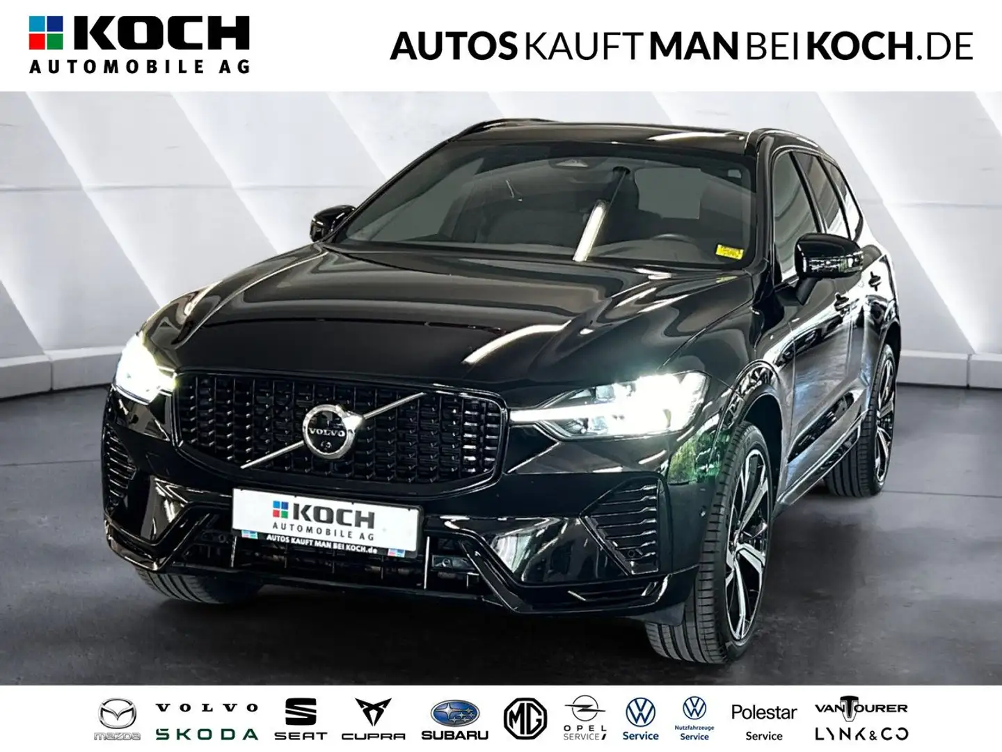 Volvo XC60 B4 R-Design PANO 360v GOOGLE LED DAB SHZ! Schwarz - 1