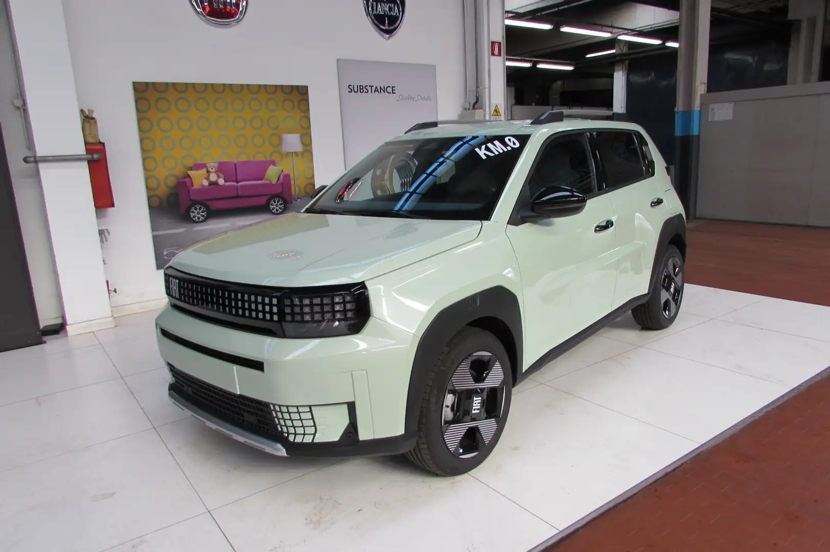 Fiat Grande Panda 1.2 hybrid La Prima 110cv KM.ZERO - AUTOMATICA Blu/Azzurro - 1