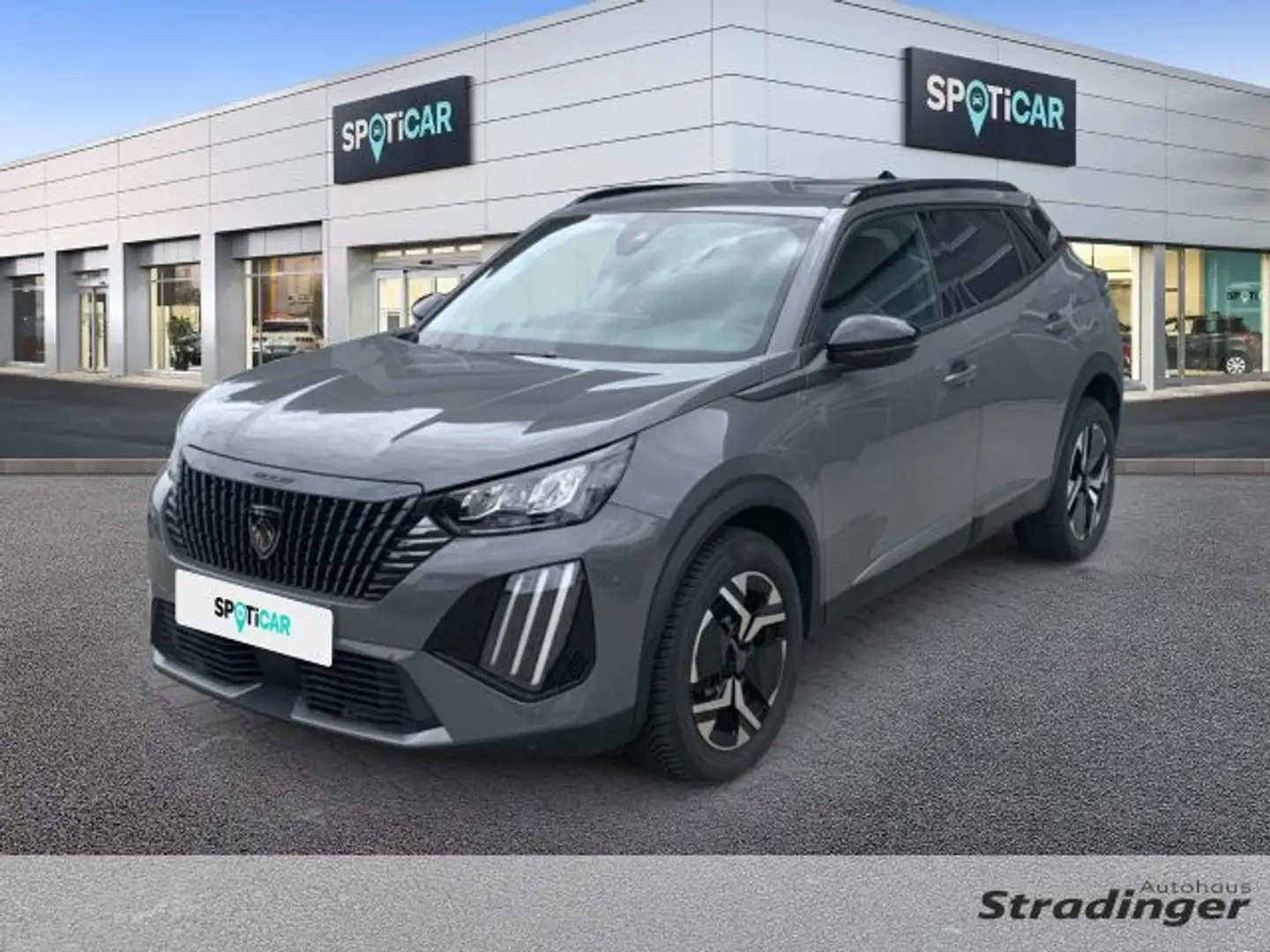 Peugeot 2008 PureTech 100 Allure Gris - 1
