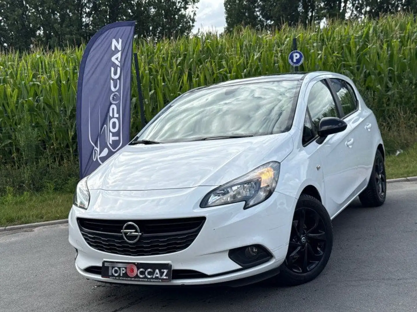 Opel Corsa 1.2 ESS 70CH * 2019 * 93.000KM * COLOR EDITION * G Blanc - 1