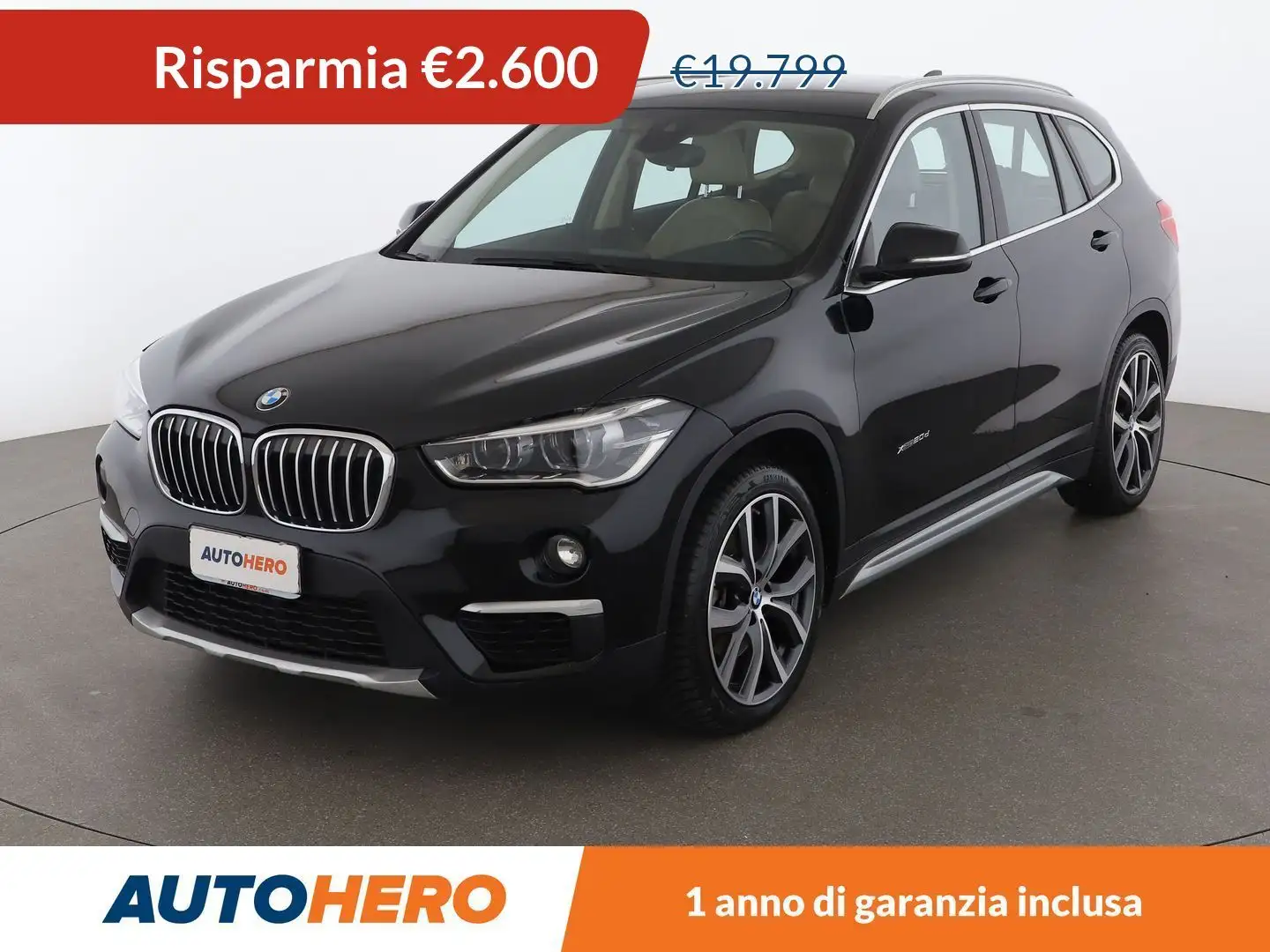 BMW X1 xDrive 20d xLine Nero - 1