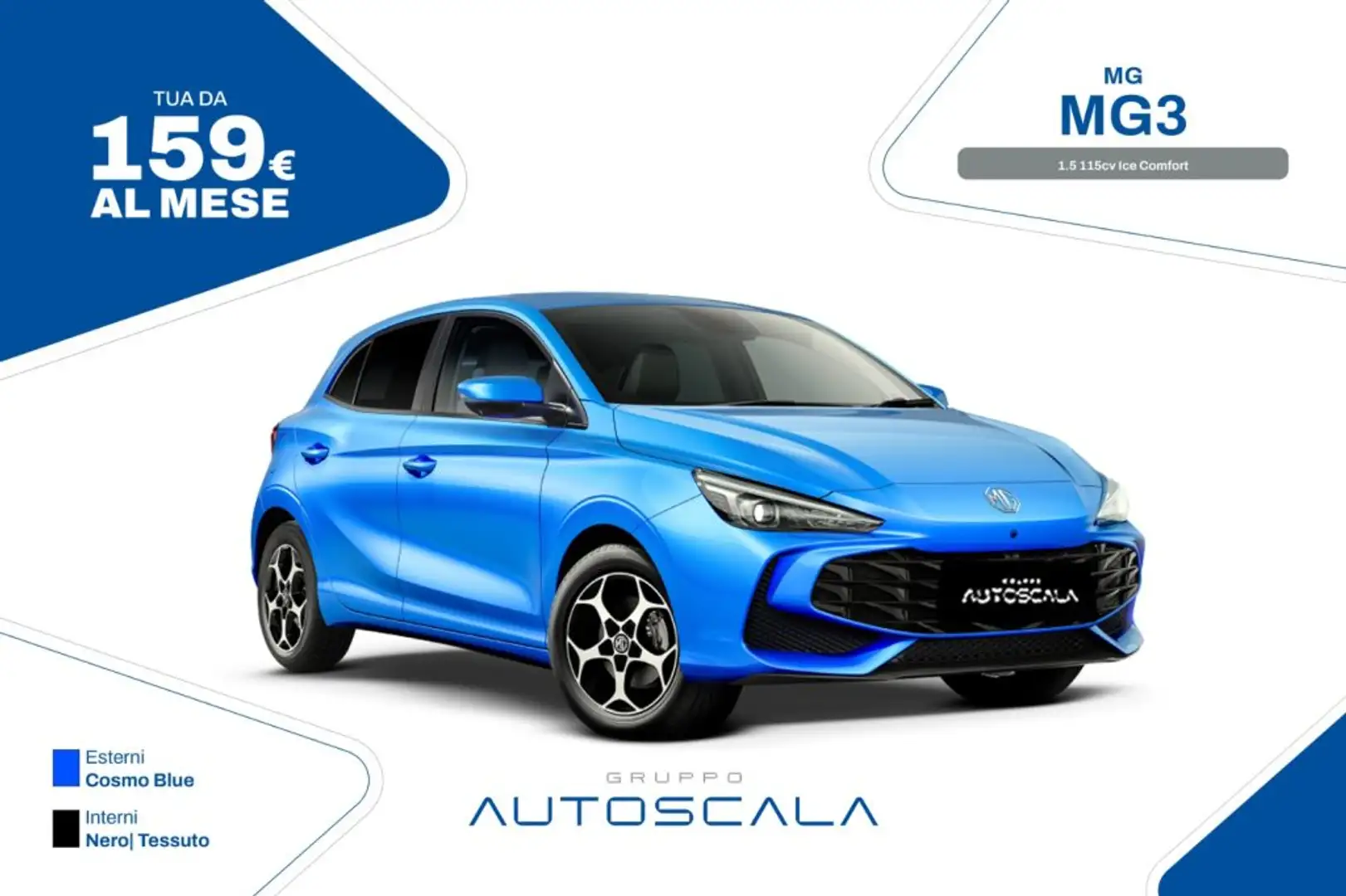 MG MG3 1.5 115cv Ice Comfort Blu/Azzurro - 1
