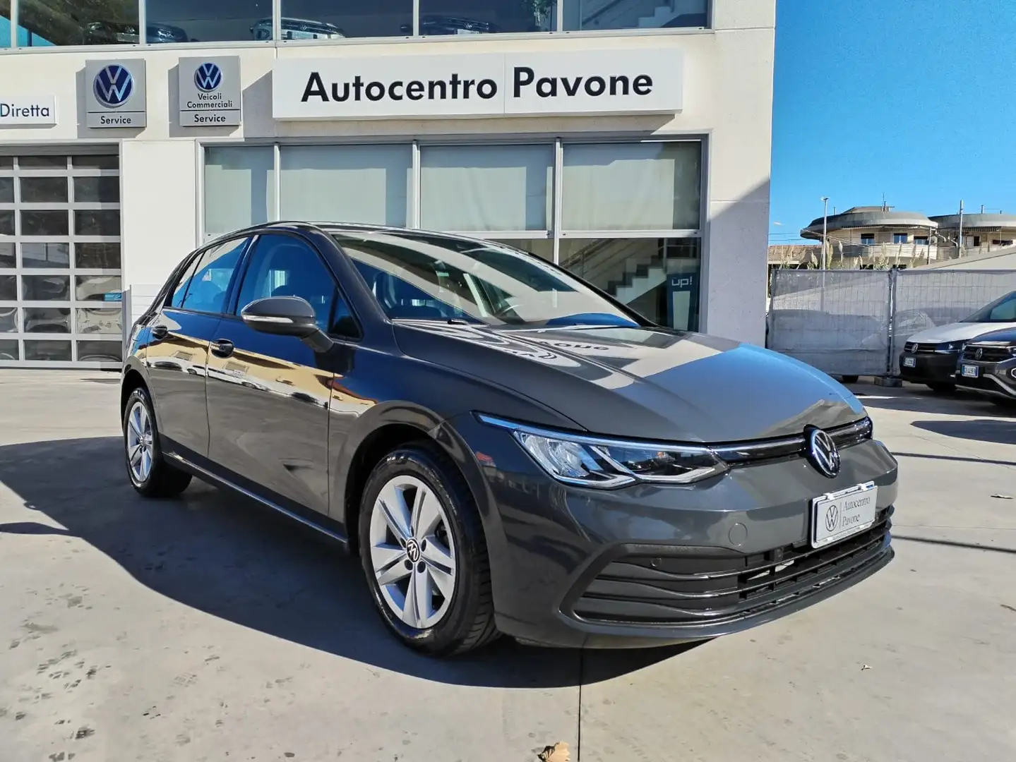 Volkswagen Golf 2.0 tdi Life 115cv dsg -Led-IQ Drive-App Connect- Grijs - 1