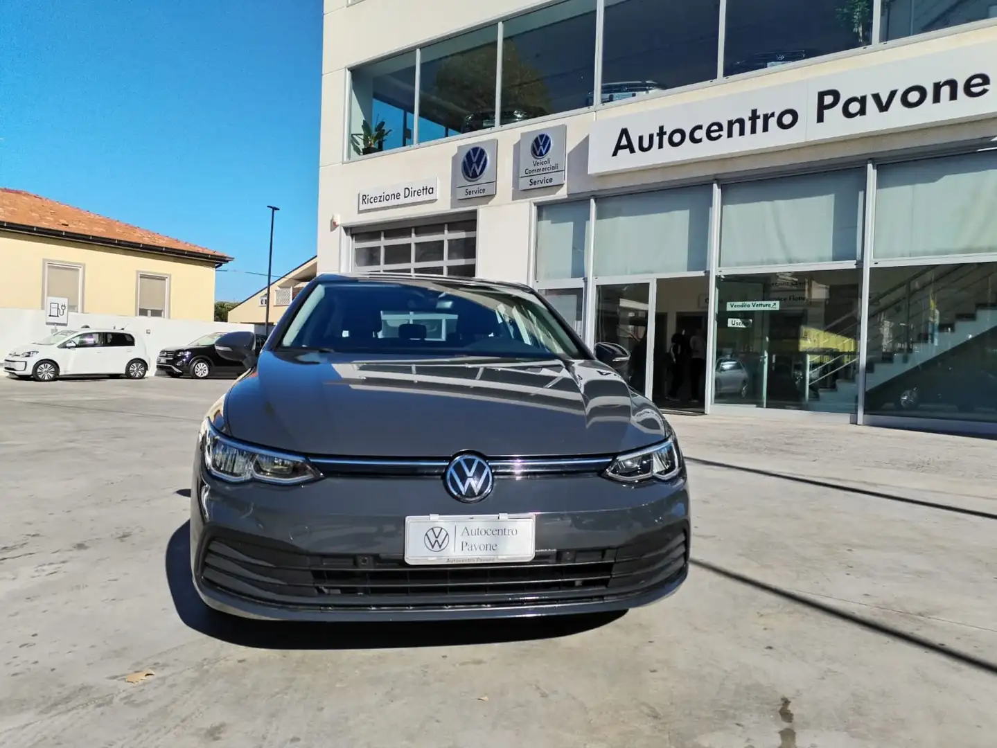 Volkswagen Golf 2.0 tdi Life 115cv dsg -Led-IQ Drive-App Connect- Grijs - 2