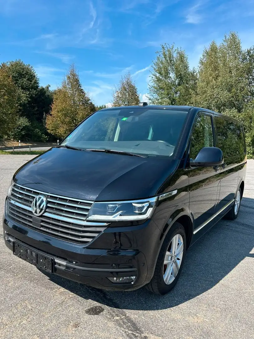 Volkswagen T6 Multivan T6.1  Multivan Highline LED STANDHZ VIRTUAL RKAM Noir - 1