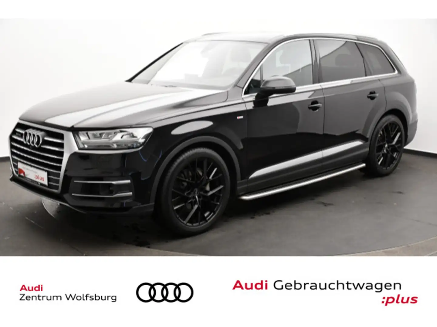 Audi Q7 50 TDI Tiptronic quattro Standhzg/Pano/Einpar Schwarz - 1