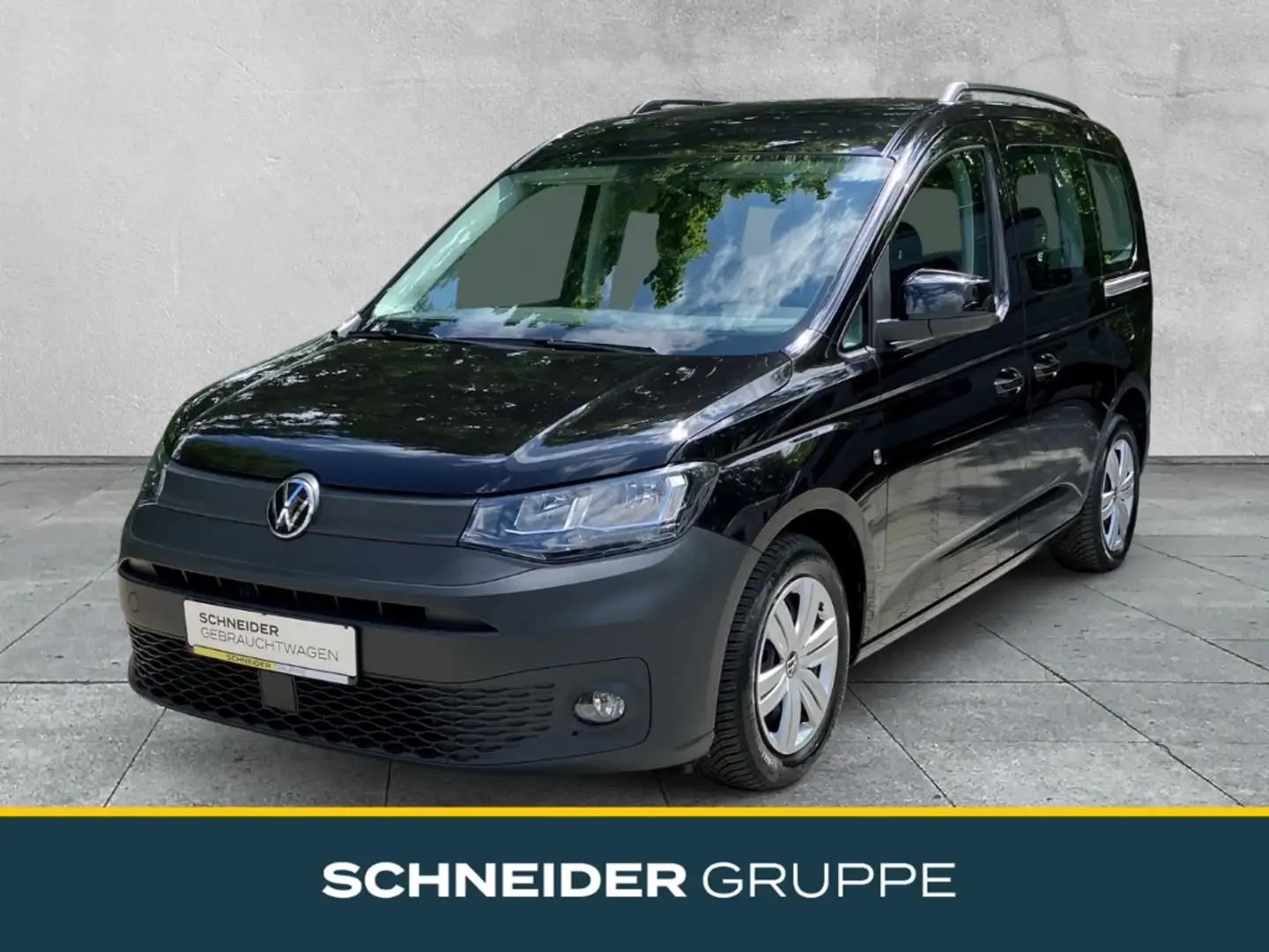 Volkswagen Caddy 2.0 TDI 4MOTION BASIS NAVI+AHK+PDC+KLIMA Schwarz - 1