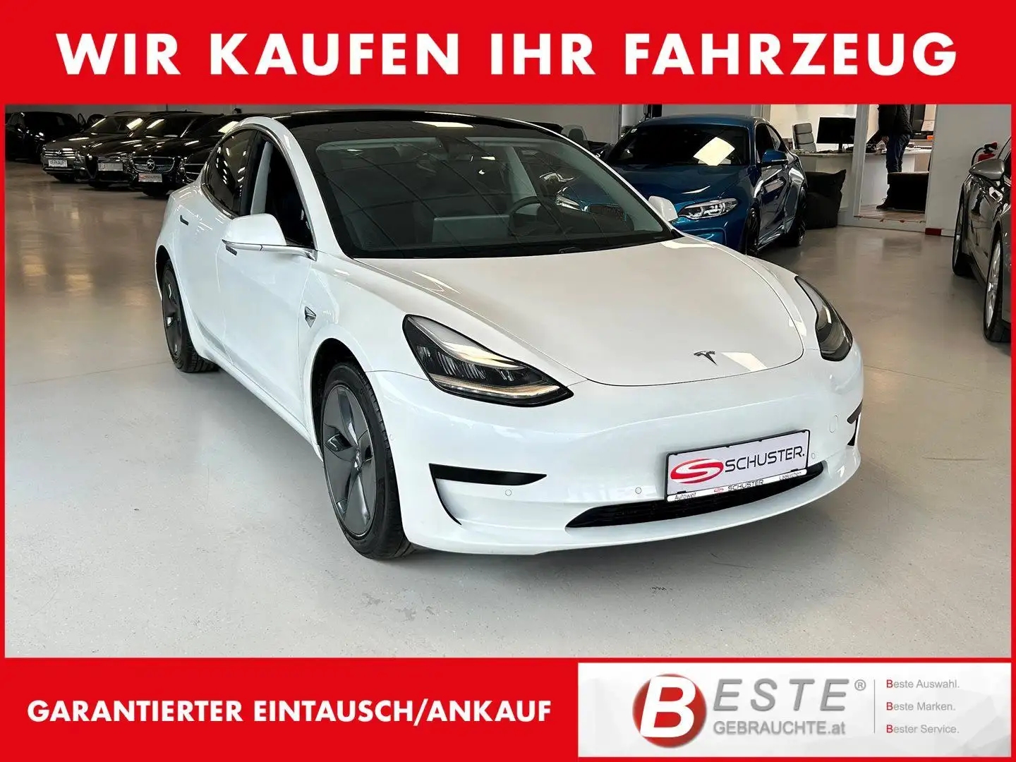 Tesla Model 3 Standard Range Weiß - 1