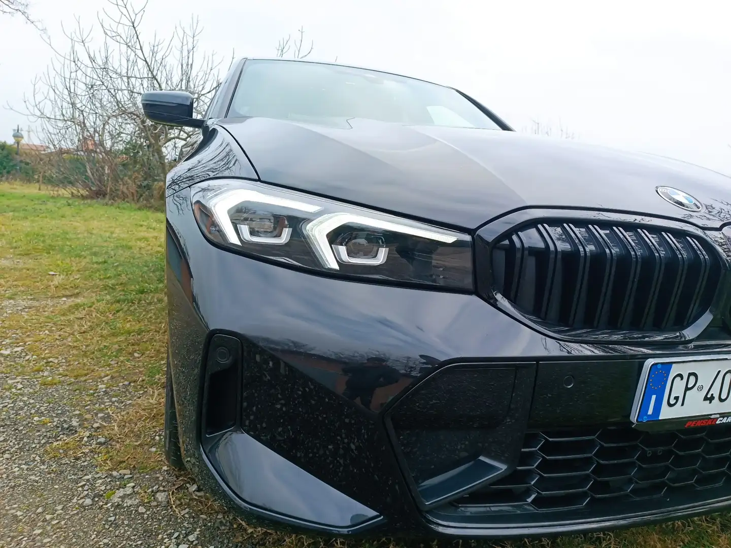 BMW 320 320d Msport berlina auto come nuova Nero - 2