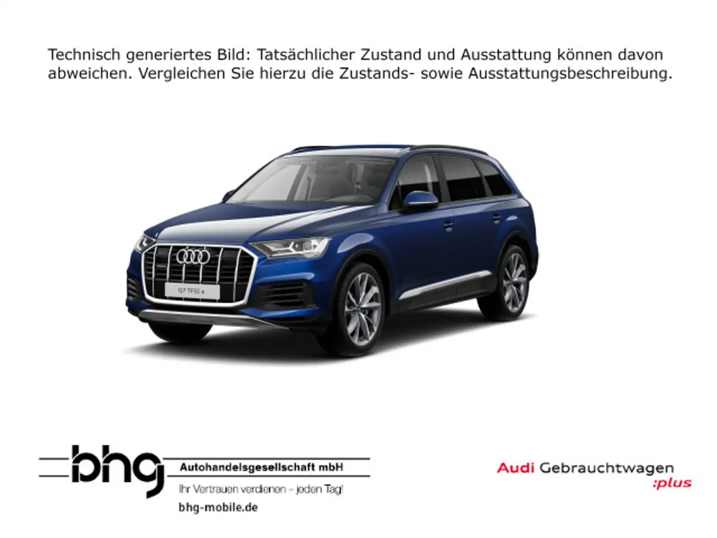 Audi Q7 55 TFSI e quattro tiptronic *ACC*360KAMERA*AD Blau - 1