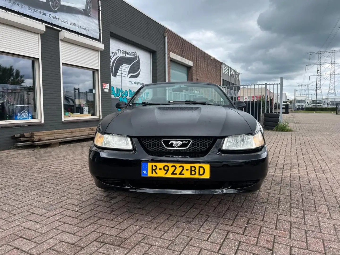 Ford Mustang USA 3.8 V6 Convertible COLLECTORS ITEM TOP STAAT C Zwart - 2