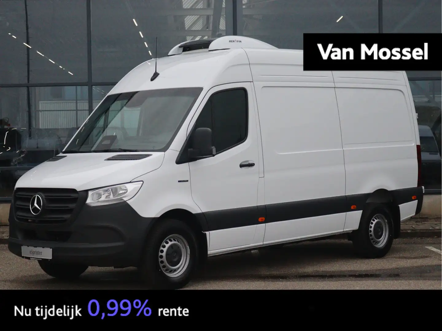 Mercedes-Benz 420 eSprinter L2 / H2 Pro 81kWh Koelwagen Wit - 1
