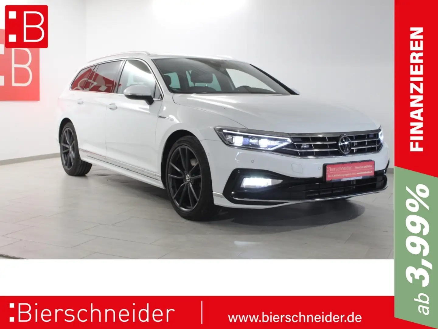 Volkswagen Passat Variant 2.0 TDI DSG 2x R-Line 19 AHK STAND 5J.-GARANTIE Weiß - 1
