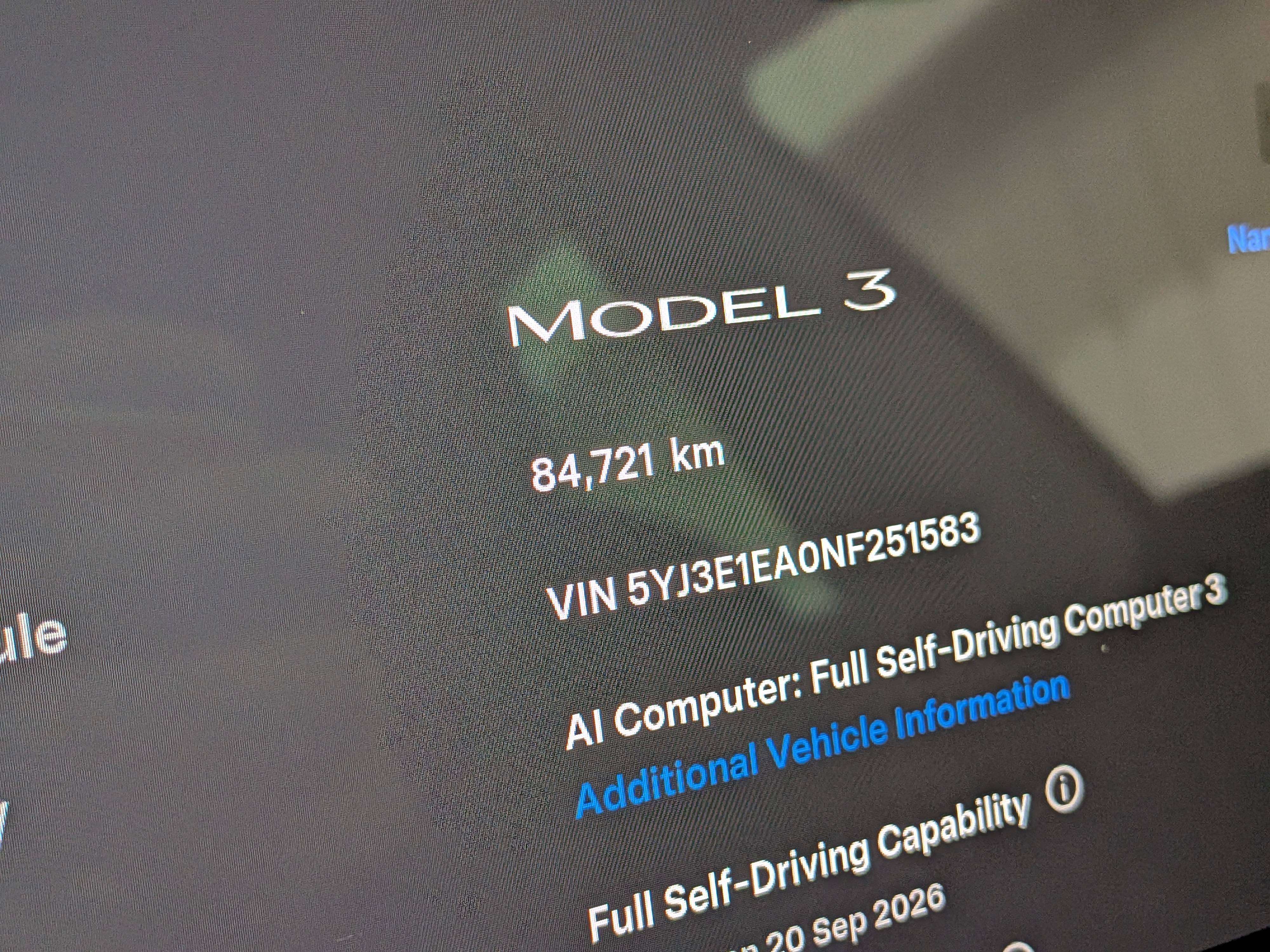 Tesla Model 3 2022