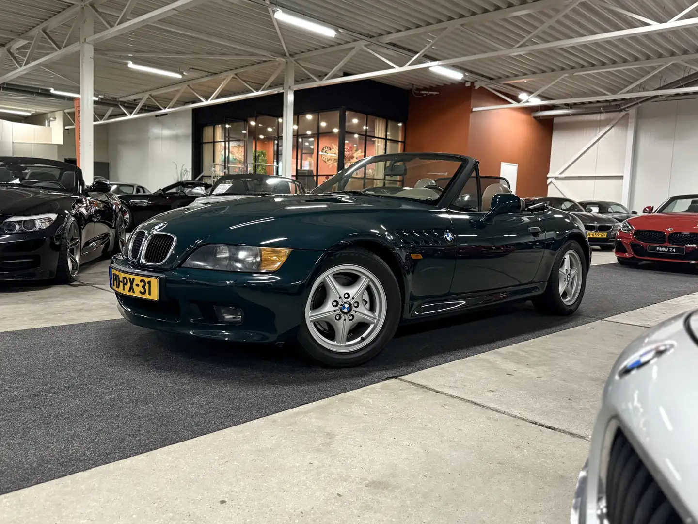 BMW Z3 Roadster 1.8 l Airco l M-onderstel l Stoelverwarmi Groen - 1