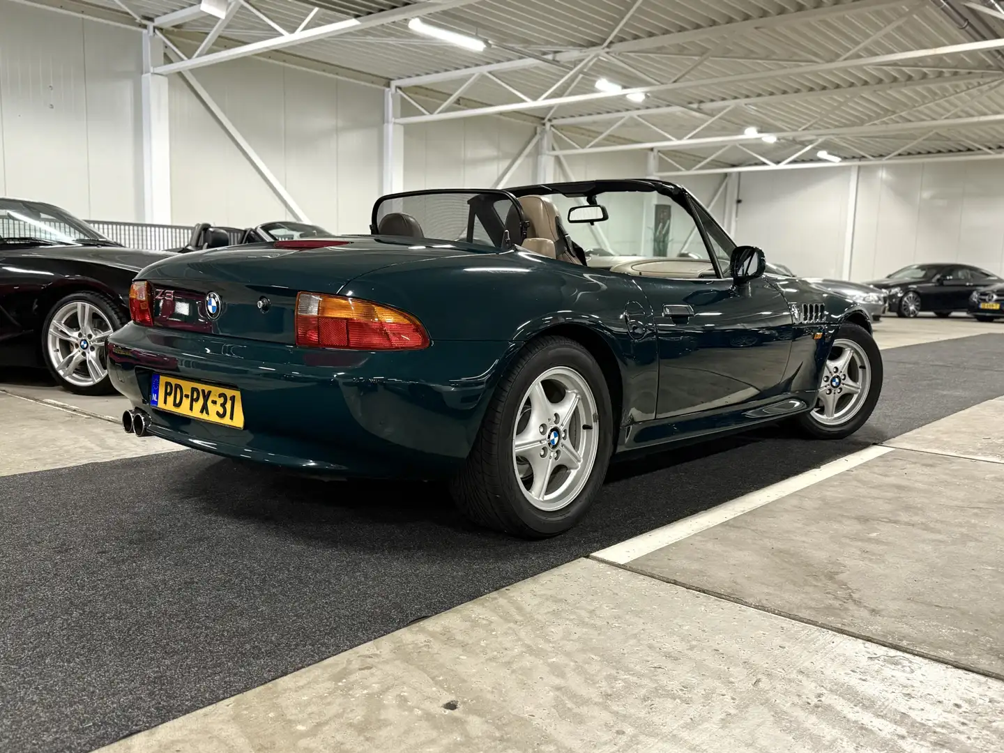 BMW Z3 Roadster 1.8 l Airco l M-onderstel l Stoelverwarmi Groen - 2