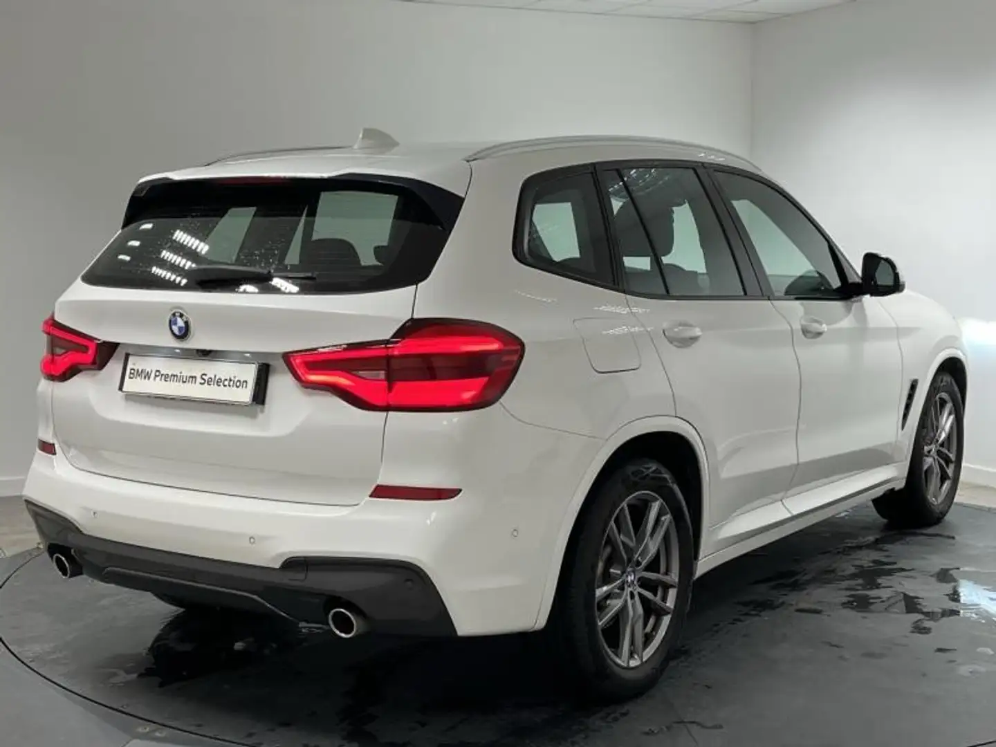 BMW X3 sDrive18dA 150ch M Sport Euro6c Weiß - 2