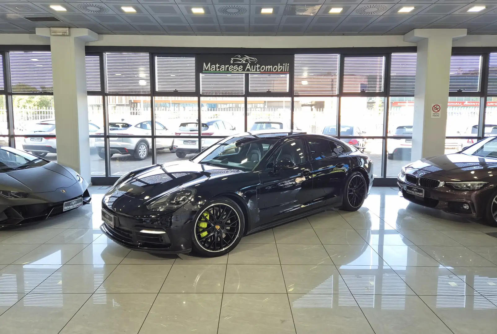 Porsche Panamera 2.9cc 4 e-hybrid 462cv Benz+Elettr ServicePorsche Nero - 1