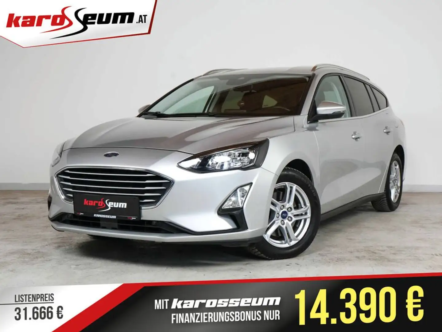 Ford Focus Traveller 2.0 *RFK*WINTER-P*LED*PDC*NAVI* Silber - 1