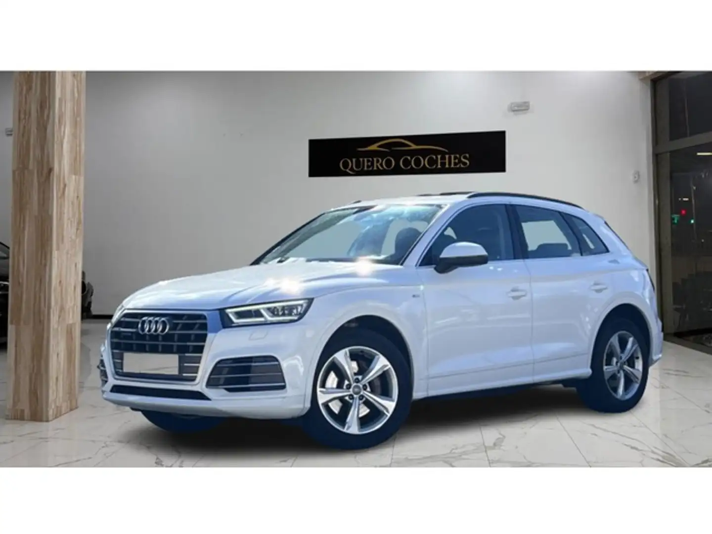 Audi Q5 2.0TDI S line quattro-ultra S tronic 140kW Weiß - 1