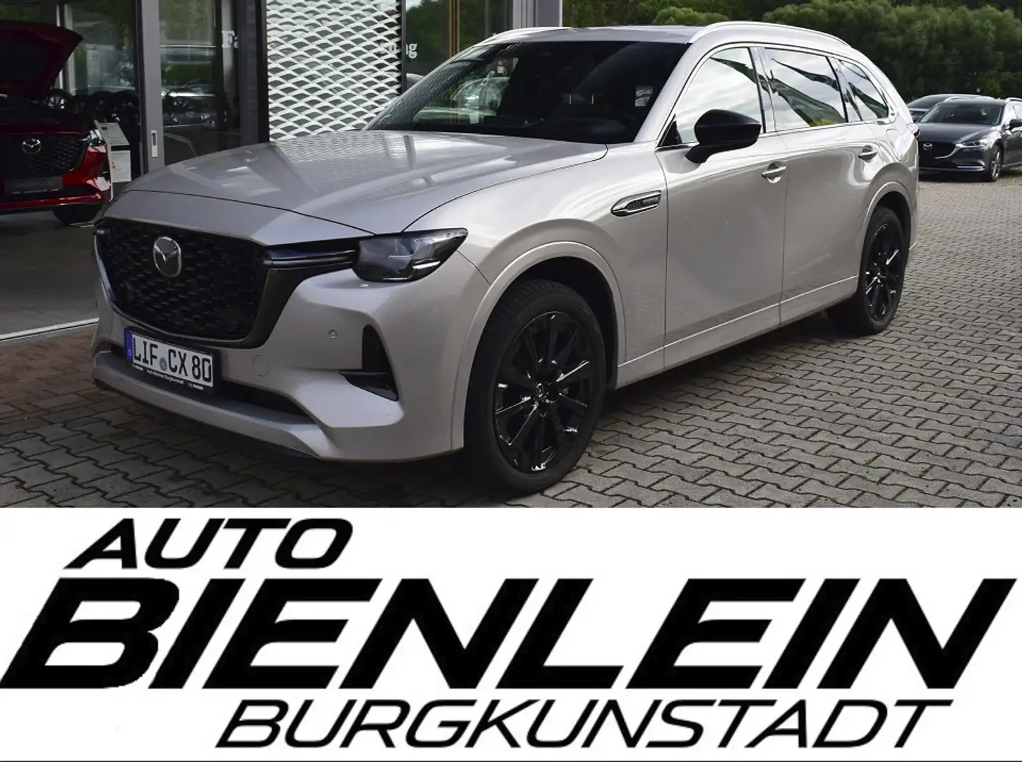 Mazda CX-80 3.3 254PS AWD Homura Plus 6 Sitze alle Pakete Bose Argent - 1
