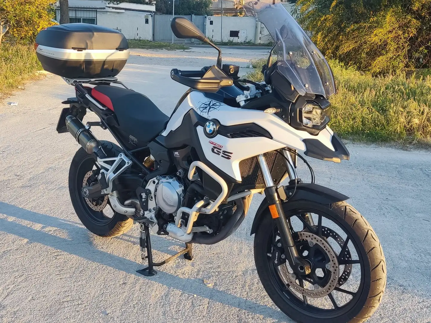 BMW F 750 GS Blanco - 2