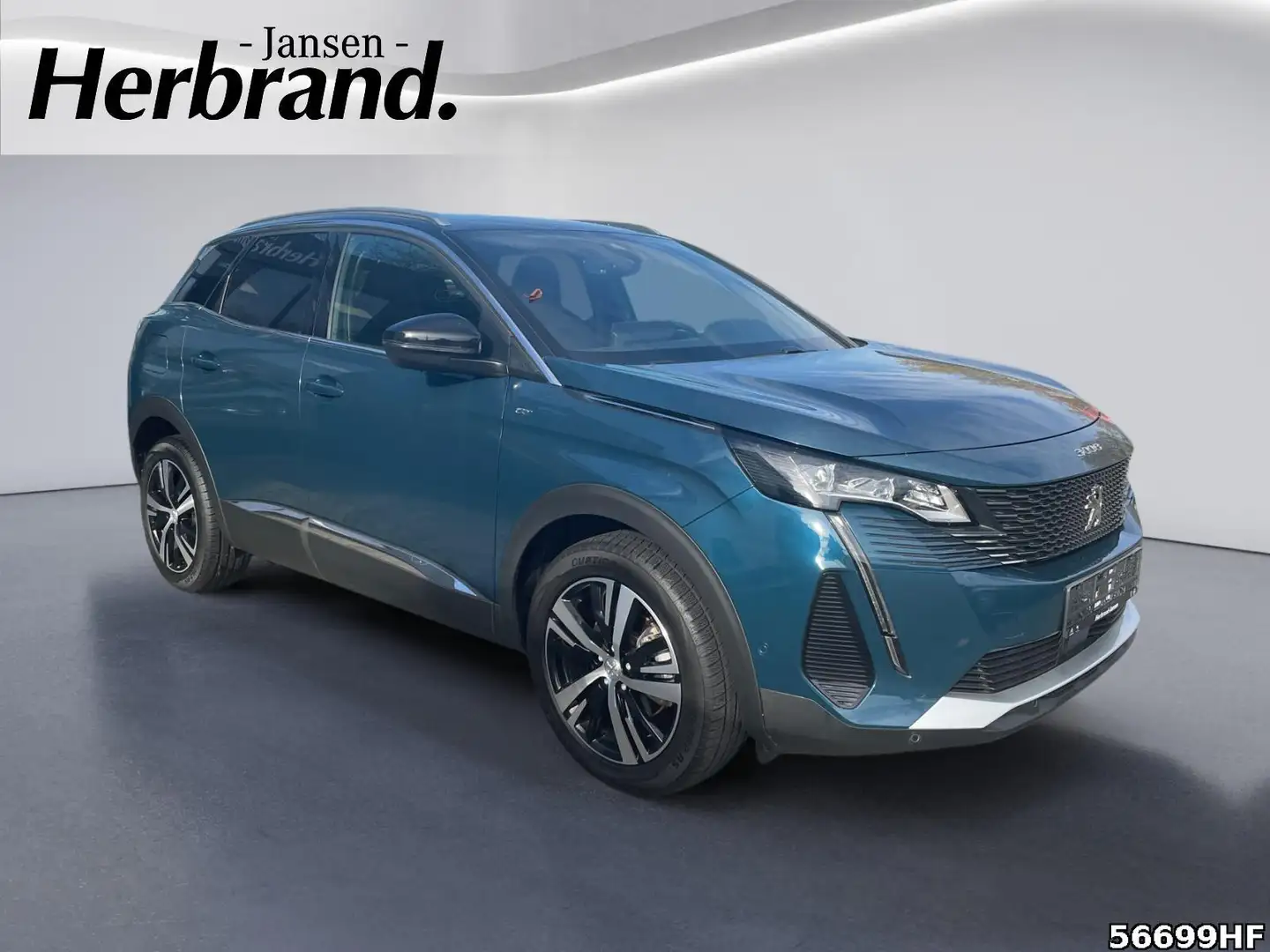 Peugeot 3008 GT*LED*ACC*PDC*CARPLAY*NAVI* Bleu - 2