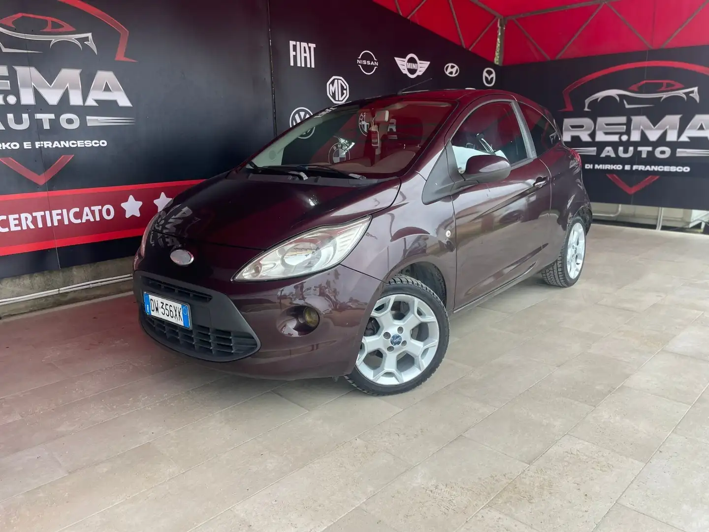 Ford Ka/Ka+ 1.2 8V 69CV Titanium Lilla - 1